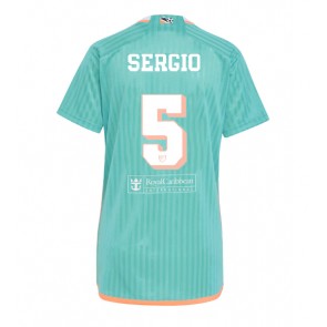 Inter Miami Sergio Busquets #5 Dámské Alternativní Dres 2024-25 Krátký Rukáv